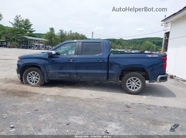 1GCPYJEK4MZ347971 2021 CHEVROLET SILVERADO Синий Панорамный вид салона 360°