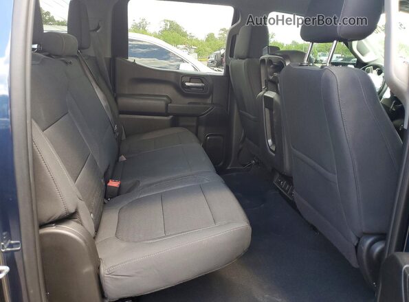 1GCPYJEK7MZ349598 2021 CHEVROLET SILVERADO Синий Вид задних сидений