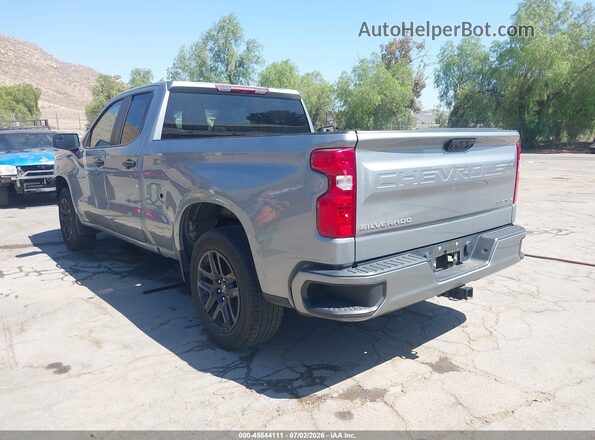 1GCRABEK2RZ299607 2024 CHEVROLET SILVERADO Gray Trasero izquierdo