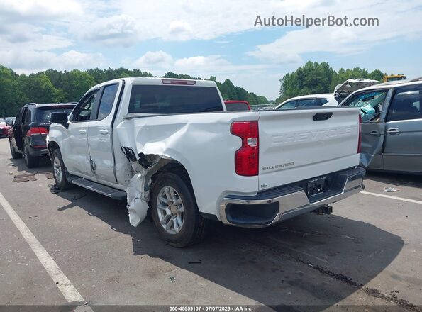 1GCRACED2PZ247625 2023 CHEVROLET SILVERADO White Հետևի ձախ