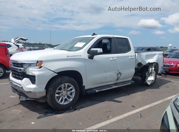 1GCRACED2PZ247625 2023 CHEVROLET SILVERADO White Սալոնի 360 աստիճան տեսք