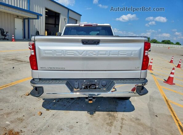 1GCRACEK6NZ521517 2022 CHEVROLET SILVERADO Silver Вид ззаду