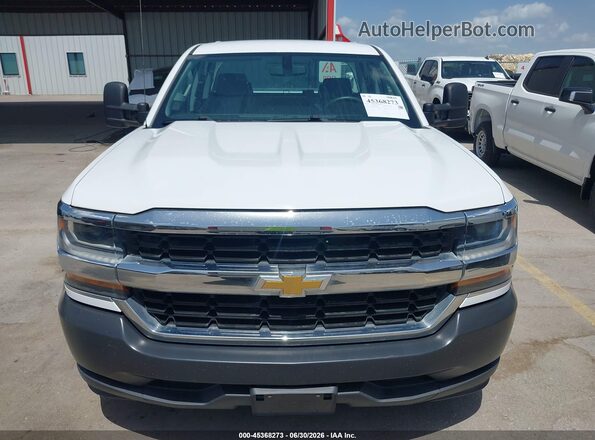 1GCRCNEC0HZ158604 2017 CHEVROLET SILVERADO White წინა ხედი