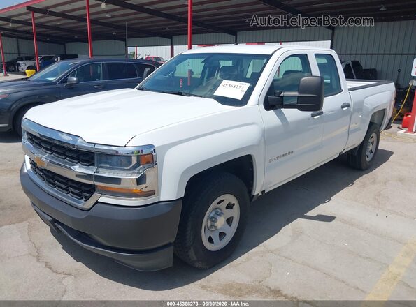 1GCRCNEC0HZ158604 2017 CHEVROLET SILVERADO White წინა მარცხენა ხედი სამი მეოთხედიდან