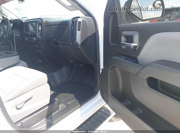 1GCRCNEC1JZ381921 2018 CHEVROLET SILVERADO White Widok wnętrza z przodu