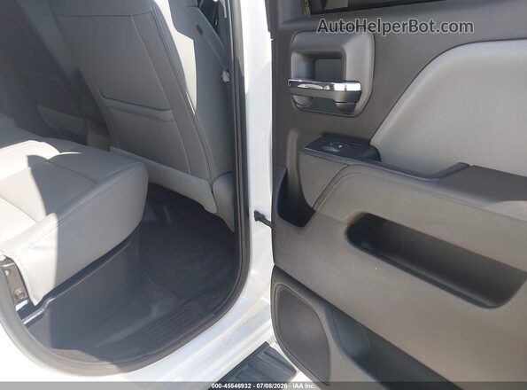1GCRCNEC1JZ381921 2018 CHEVROLET SILVERADO White Widok naklejki z numerem VIN