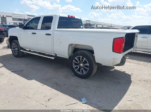 1GCRCNEC1JZ381921 2018 CHEVROLET SILVERADO White Tył lewy