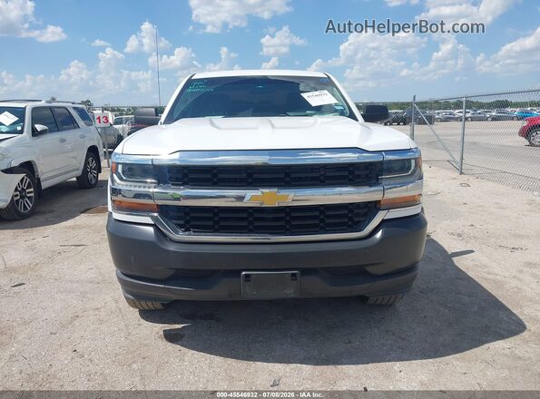 1GCRCNEC1JZ381921 2018 CHEVROLET SILVERADO White Widok zestawu wskaźników