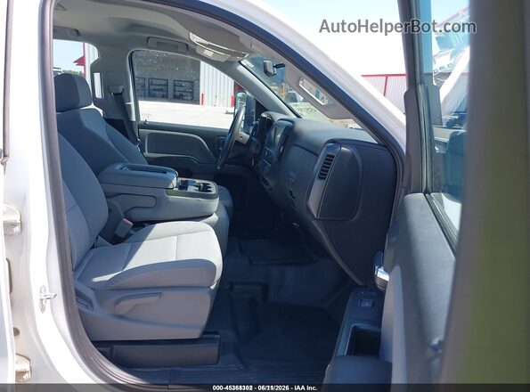 1GCRCNEC5HZ153754 2017 CHEVROLET SILVERADO Белый Вид салона спереди