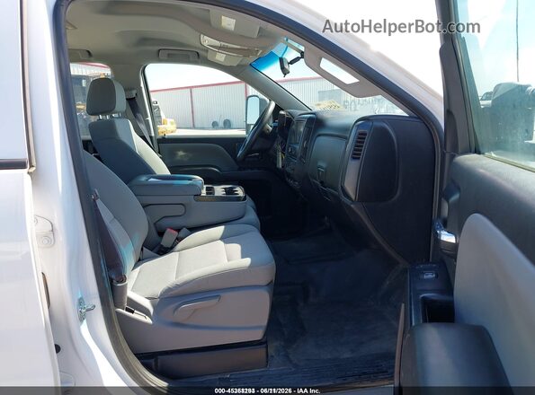 1GCRCNEC5HZ157707 2017 CHEVROLET SILVERADO White Widok wnętrza z przodu