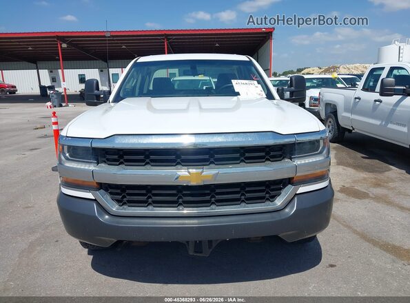 1GCRCNEC5HZ157707 2017 CHEVROLET SILVERADO White Widok wnętrza z tyłu