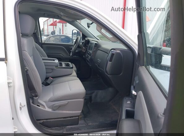 1GCRCNEC6HZ159238 2017 CHEVROLET SILVERADO White Սալոնի դիմացի տեսք