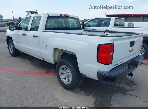 1GCRCNEC6HZ159238 2017 CHEVROLET SILVERADO White Հետևի ձախ