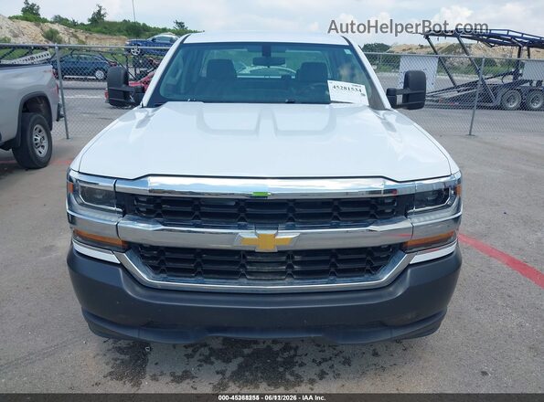 1GCRCNEC6HZ159238 2017 CHEVROLET SILVERADO White Սարքավորումների վահանակի տեսք