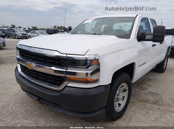 1GCRCNEC7HZ152878 2017 CHEVROLET SILVERADO White Widok z przodu