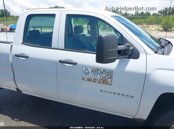 1GCRCNEC7HZ158647 2017 CHEVROLET SILVERADO Белый Вид задней части салона