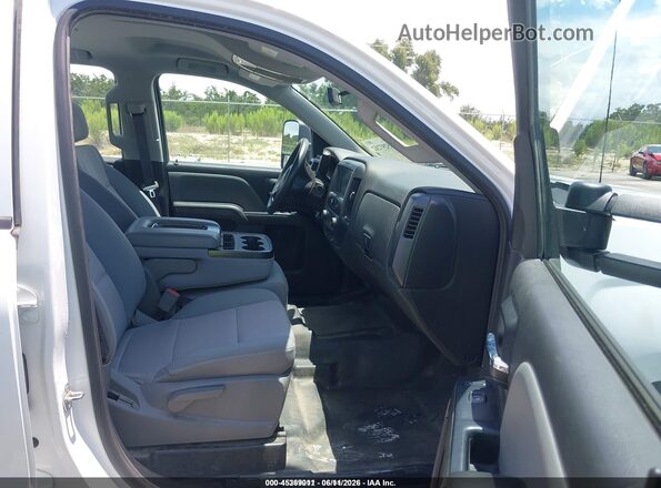 1GCRCNEC7HZ158647 2017 CHEVROLET SILVERADO Белый Вид салона спереди