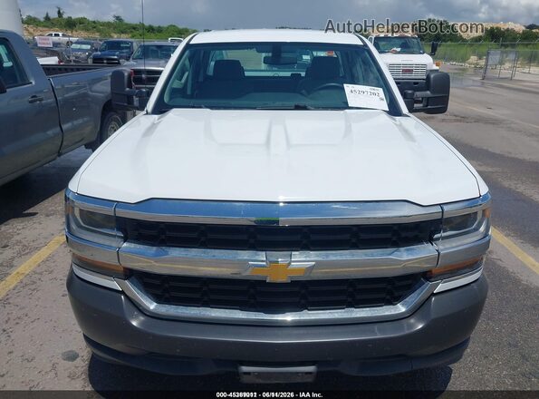 1GCRCNEC7HZ158647 2017 CHEVROLET SILVERADO Белый Вид спереди