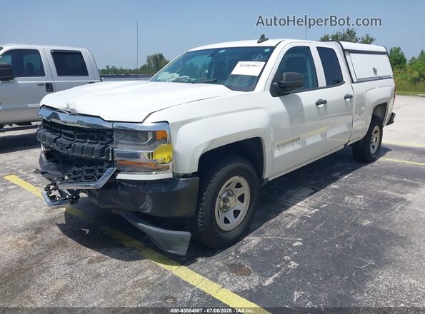 1GCRCNEC8GZ175049 2016 CHEVROLET SILVERADO White Առջևի ձախ երեք քառորդ տեսարան