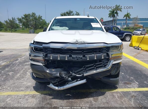 1GCRCNEC8GZ175049 2016 CHEVROLET SILVERADO White Սարքավորումների վահանակի տեսք