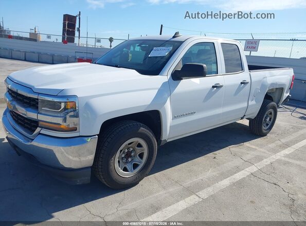 1GCRCNECXGZ372675 2016 CHEVROLET SILVERADO White წინა მარცხენა ხედი სამი მეოთხედიდან