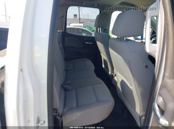 1GCRCNECXGZ372675 2016 CHEVROLET SILVERADO White VIN კოდის სტიკერის ხედი