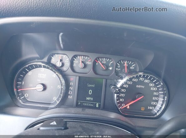 1GCRCNECXGZ372675 2016 CHEVROLET SILVERADO White უკანა სავარძლების ხედი