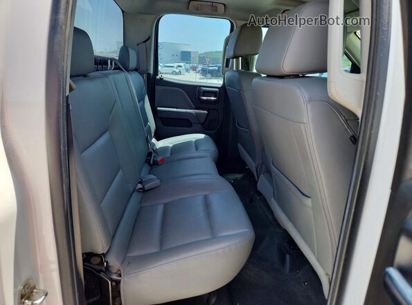 1GCRCNECXGZ380310 2016 CHEVROLET SILVERADO White Հետևի նստատեղերի տեսք