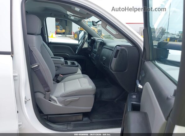 1GCRCNECXHZ158187 2017 CHEVROLET SILVERADO White Widok wnętrza z przodu