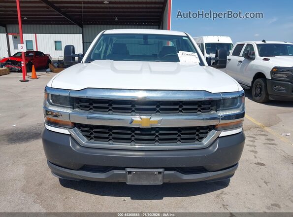 1GCRCNECXHZ158187 2017 CHEVROLET SILVERADO White Widok wnętrza z tyłu