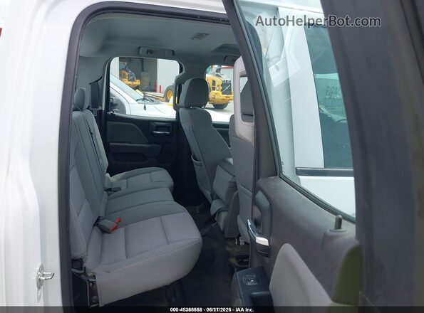 1GCRCNECXHZ158187 2017 CHEVROLET SILVERADO White Widok naklejki z numerem VIN