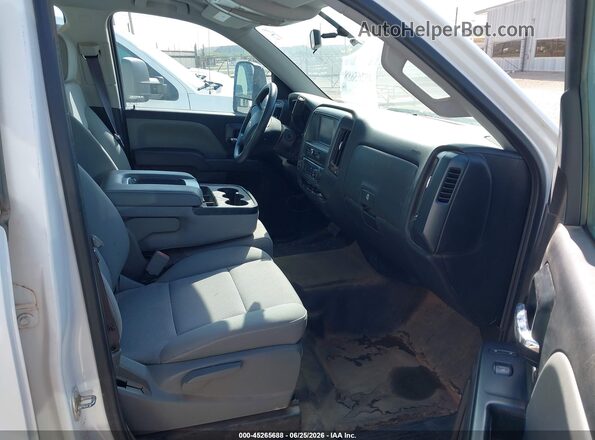 1GCRCNECXHZ158769 2017 CHEVROLET SILVERADO White Widok wnętrza z przodu