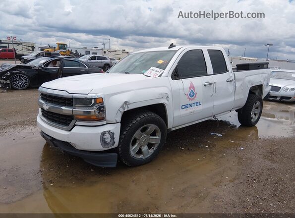 1GCRCNEH0HZ224192 2017 CHEVROLET SILVERADO White წინა მარცხენა ხედი სამი მეოთხედიდან
