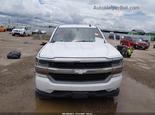1GCRCNEH0HZ224192 2017 CHEVROLET SILVERADO White ხელსაწყოთა პანელის ხედი