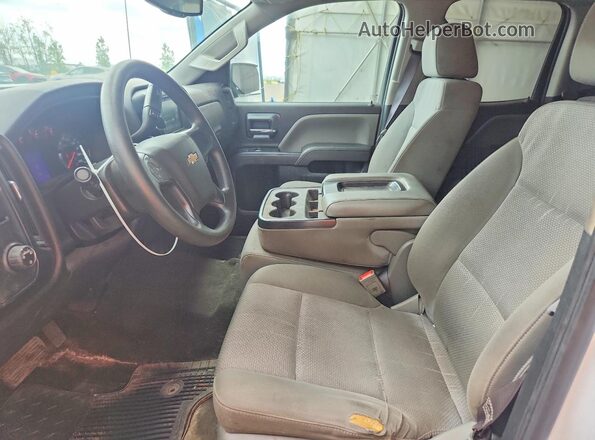 1GCRCNEH1HZ355518 2017 CHEVROLET SILVERADO White Widok wnętrza z przodu