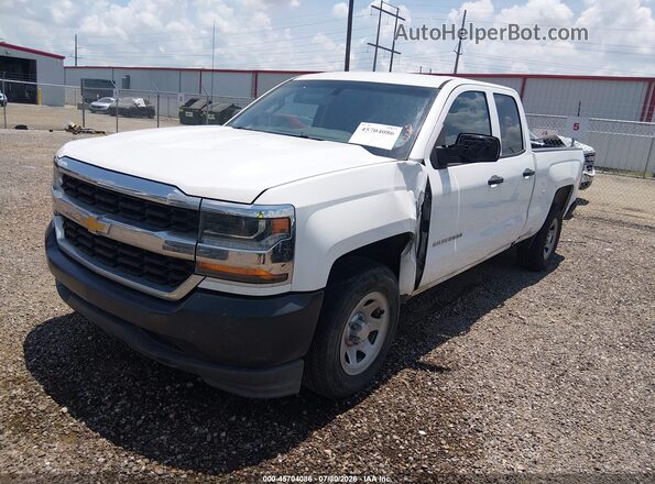 1GCRCNEH4JZ203447 2018 CHEVROLET SILVERADO White Передня ліва чверть