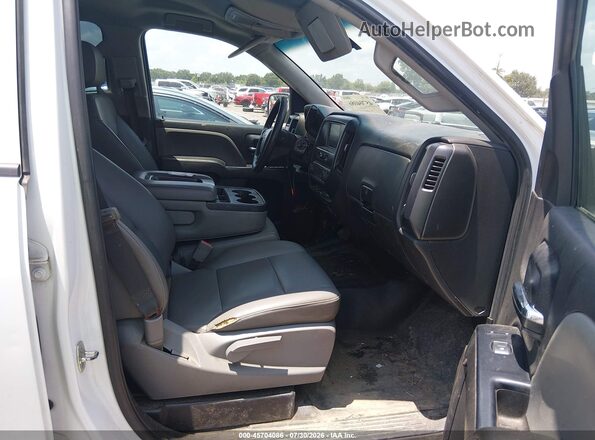 1GCRCNEH4JZ203447 2018 CHEVROLET SILVERADO White Вид салону спереду