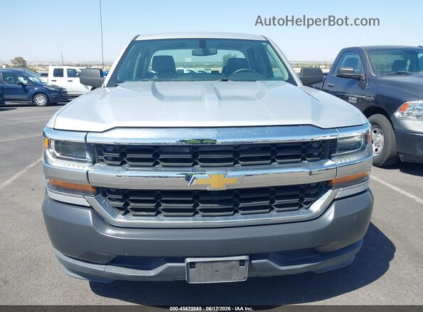 1GCRCNEH5HZ123178 2017 CHEVROLET SILVERADO Серебряный Вид спереди