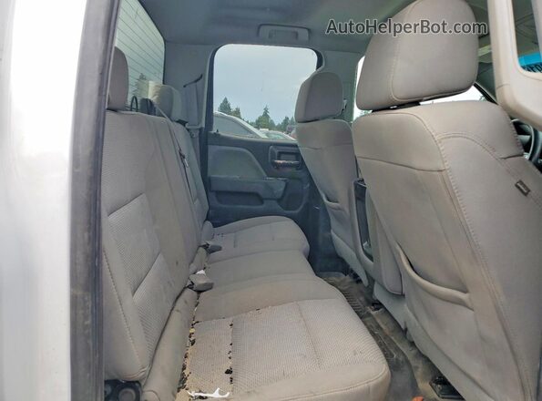 1GCRCNEH9GZ193667 2016 CHEVROLET SILVERADO White Widok tylnych siedzeń