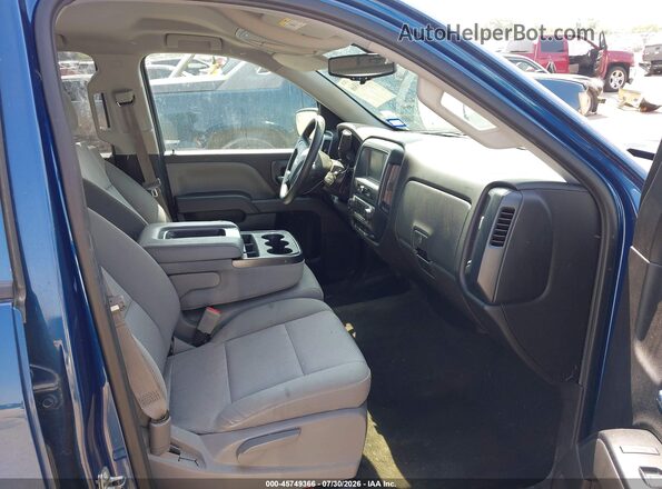 1GCRCNEHXGZ334651 2016 CHEVROLET SILVERADO Синий Вид салона спереди