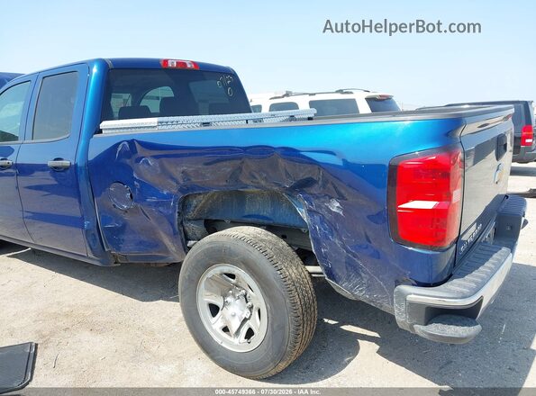 1GCRCNEHXGZ334651 2016 CHEVROLET SILVERADO Синий Вид спереди