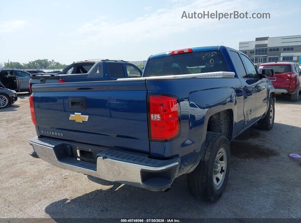 1GCRCNEHXGZ334651 2016 CHEVROLET SILVERADO Синий Задняя правая четверть