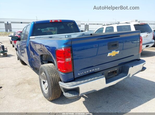 1GCRCNEHXGZ334651 2016 CHEVROLET SILVERADO Синий Задняя левая четверть