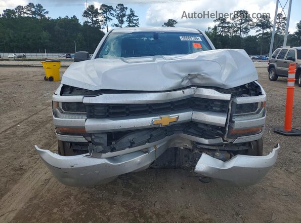 1GCRCPEC0GZ387875 2016 CHEVROLET SILVERADO Silver Widok z przodu
