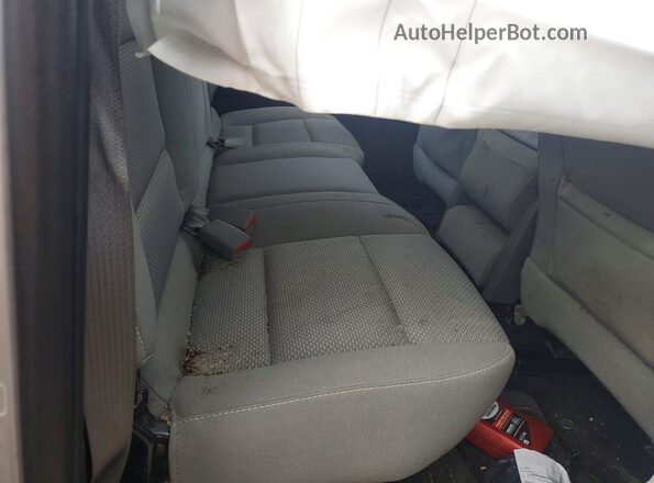 1GCRCPEC0GZ387875 2016 CHEVROLET SILVERADO Silver Widok tylnych siedzeń