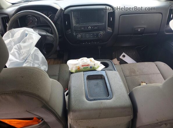 1GCRCPEC0GZ387875 2016 CHEVROLET SILVERADO Silver Widok deski rozdzielczej