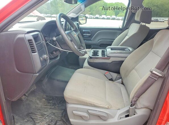 1GCRCPEC1HZ184432 2017 CHEVROLET SILVERADO Red Front interior view