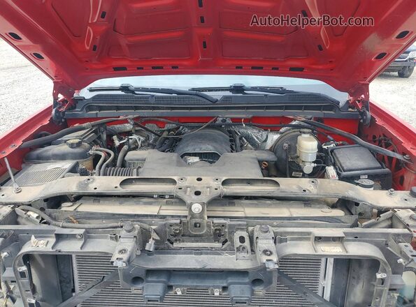 1GCRCPEC1HZ184432 2017 CHEVROLET SILVERADO Red Rear interior view