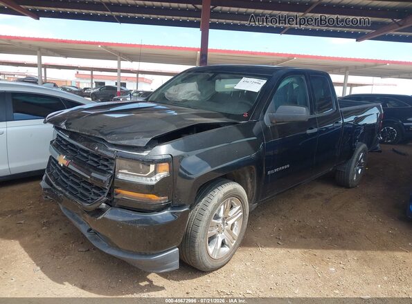 1GCRCPEC4HZ393793 2017 CHEVROLET SILVERADO Черный Вид спереди