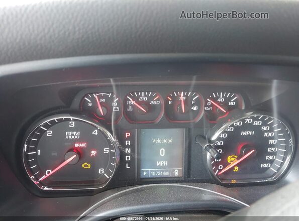 1GCRCPEC4HZ393793 2017 CHEVROLET SILVERADO Черный Вид задних сидений